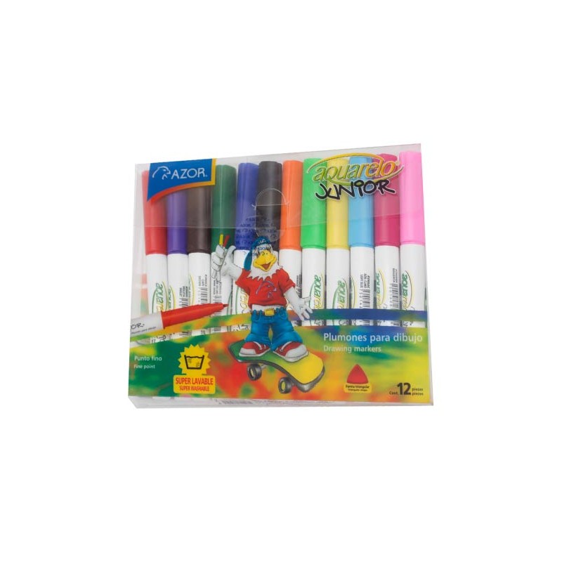 PLUMON AQUARELO JR 12PZ-AQUARELO-PLUMIN/PLUMONES