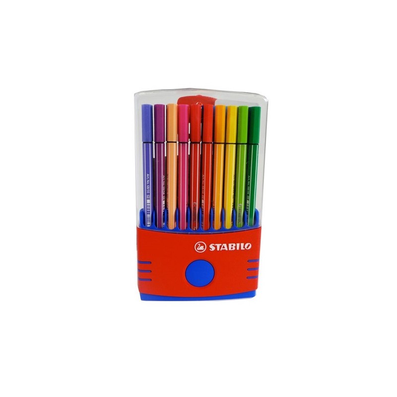 PLUMON MED PEN 68 COLOR PARADE 20PZ-STABILO-PLUMIN/PLUMONES