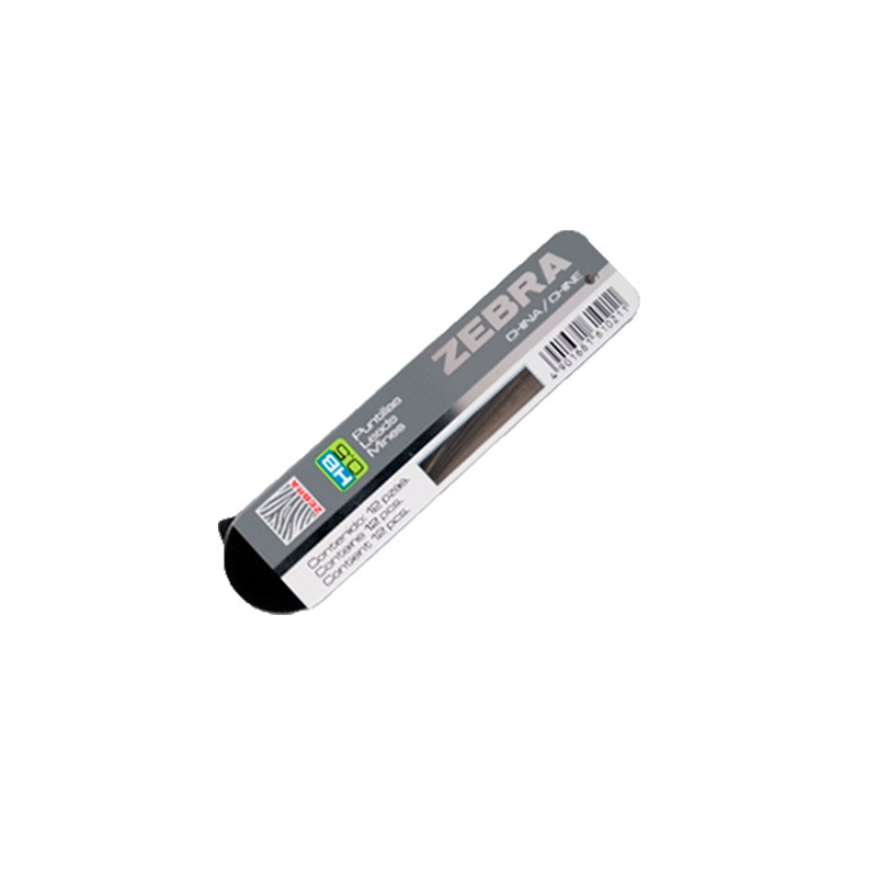 PUNTILLAS HB 0.7MM 2TB/12PZ-ZEBRA-PUNTILLAS/MINAS