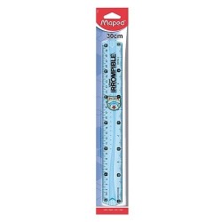 REGLA IRROMPIBLE ESCOLAR 30CM-MAPED-REGLA