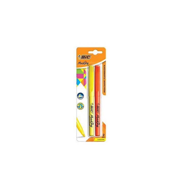 RESALTADOR FLUORESCENTE AMA/NJA 2PZ-BIC-RESALTADOR