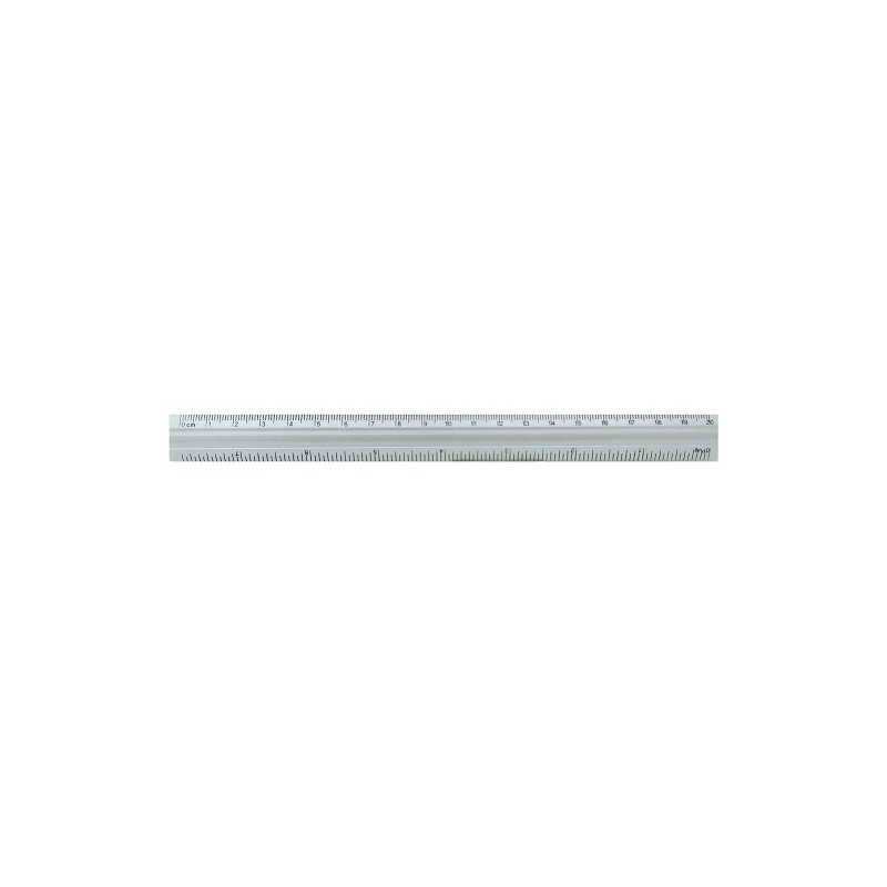REGLA MINI ALUMINIO 20CM-ARLY-REGLA