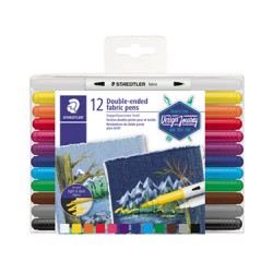 ROTULADOR P/TELA 12PZAS-STAEDTLER-ROTULADOR