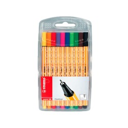 ROTULADOR POINT 88 10PZ-STABILO-PLUMIN/PLUMONES