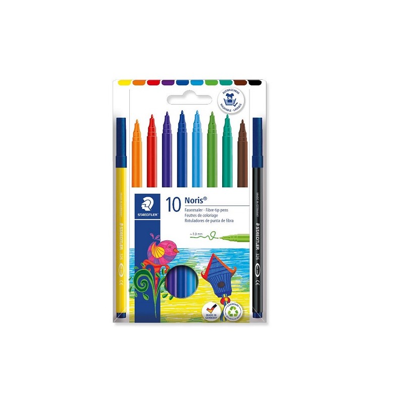 ROTULADORES DRY SAFE 10 PZAS-STAEDTLER-ROTULADOR