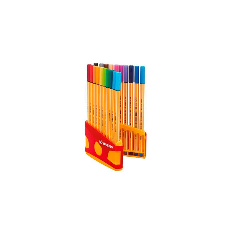 ROTULADOR POINT 88 COLOR PARADE 20PZ-STABILO-ROTULADOR