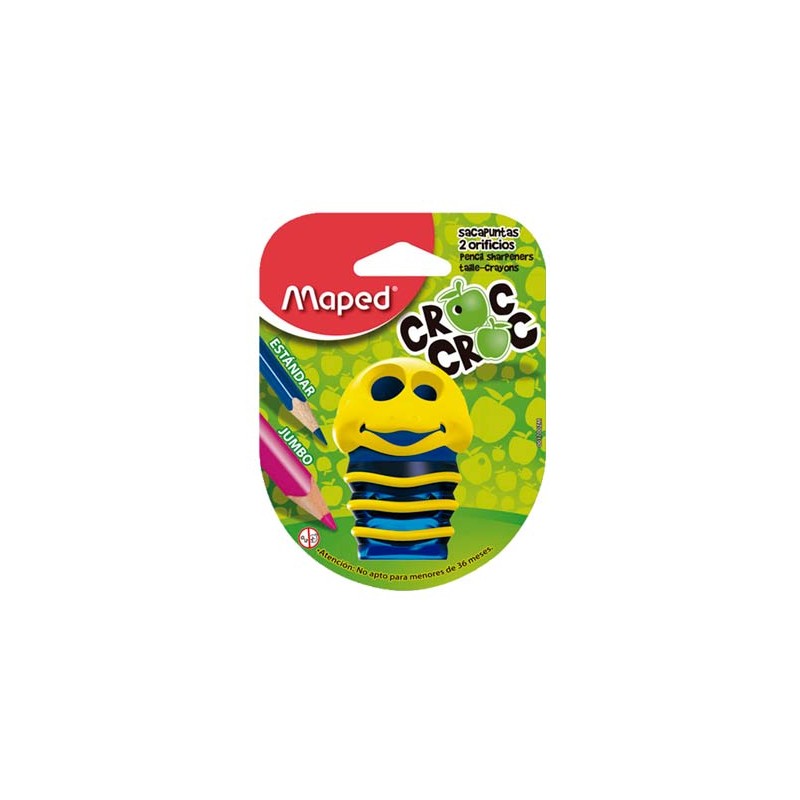 SACAPUNTAS C/DEPOSITO CROC CROC-MAPED-SACAPUNTAS MANUAL