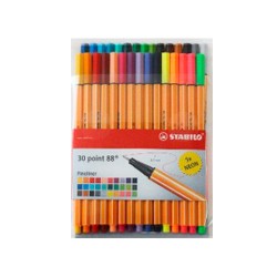 ROTULADOR POINT 88 NEON ROLLER 30 PZS-STABILO-ROTULADOR
