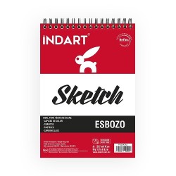 ALBUM PARA SKETCH A3 100H-INDART-BLOCK DE ARTE