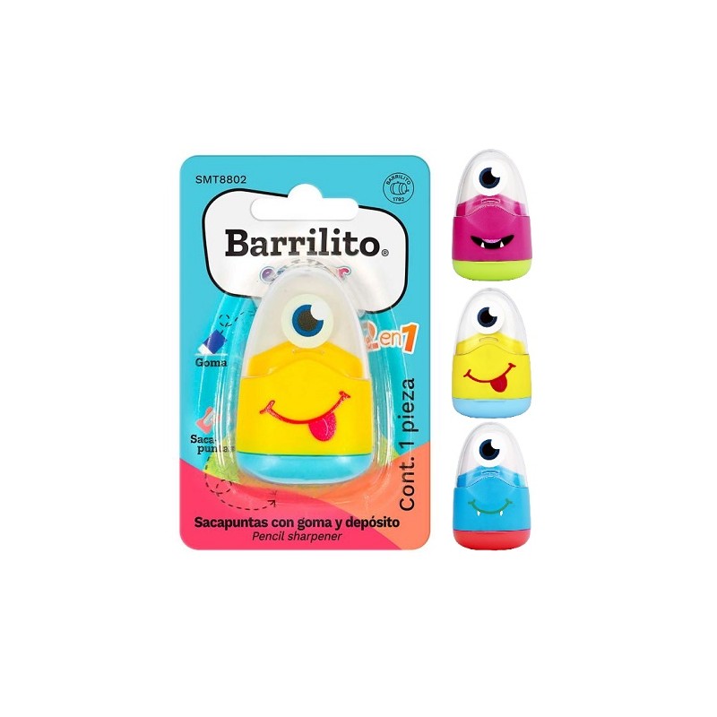 SACAPUNTAS C/DEPOSITO MARCIANO-BARRILITO-SACAPUNTAS MANUAL