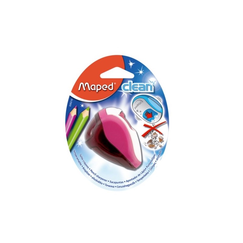 SACAPUNTAS CLEAN 2 ORIFICIOS-MAPED-SACAPUNTAS MANUAL