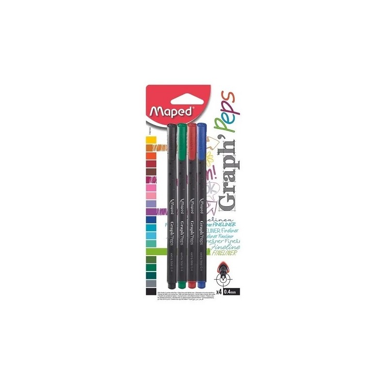 ROTULADOR TRIANG P.FINA GRAPH PEPS 4 STD-MAPED-ROTULADOR