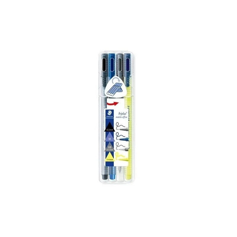 SET MARCADOR,BOLIGRAFO Y LAPICERO TRIPUS -STAEDTLER-BOLIGRAFO