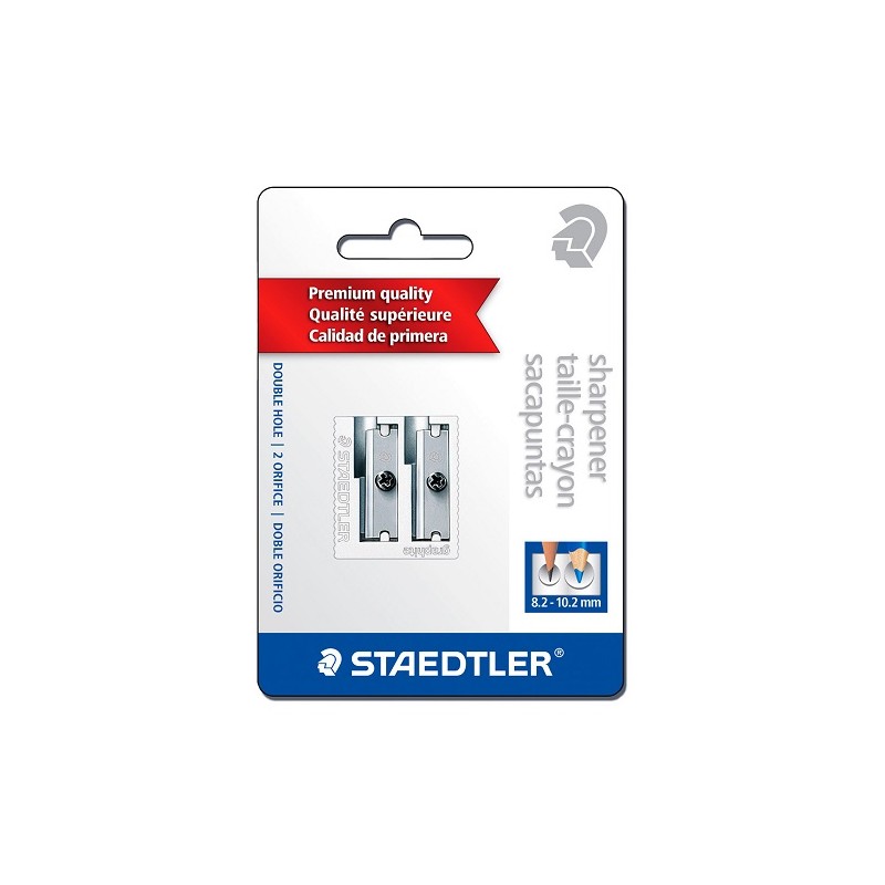 SACAPUNTAS METALICO 2 ORIF-STAEDTLER-SACAPUNTAS MANUAL