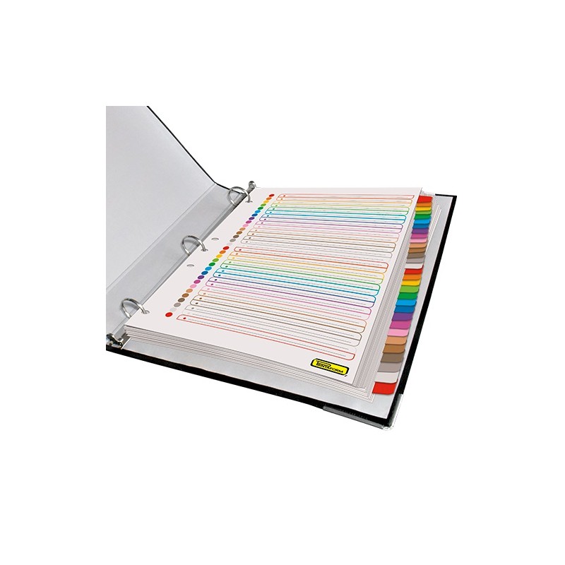 SEPARADORES POPULARES CON 31 PESTAÑAS-PRINTAFORM-SEPARADOR