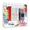 SET DE ESCRITURA JUST DESIGN 14PZ-ZEBRA-BOLIGRAFO