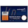 TARJETA BIBLIOGRAFICAS 3X5" 100PZ-ESTRELLA-FICHAS DE TRABAJO