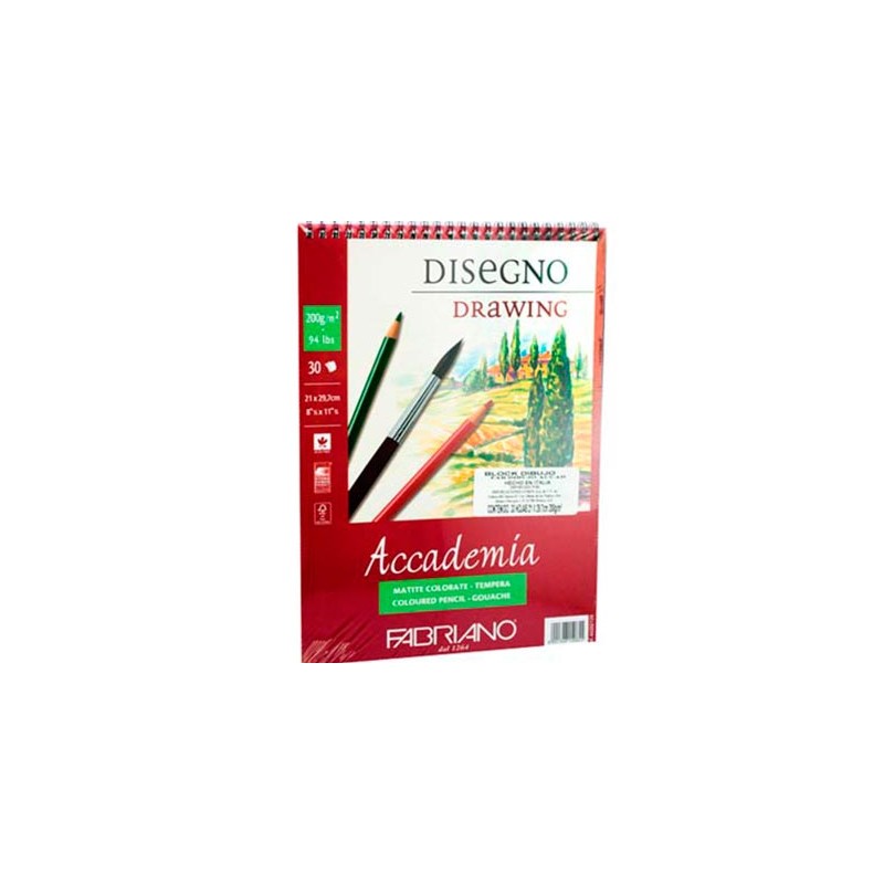 BLOCK ACUARELA 200G 21X29.7CM 30H-BRAINWRIGHT-BLOCK DE ARTE