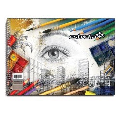 BLOCK DIBUJO 50H-ESTRELLA-BLOCK O CUADERNOS