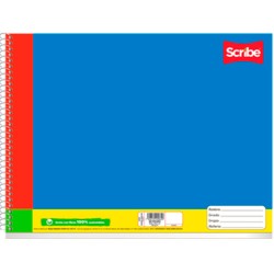 BLOCK DIBUJO ESCOLAR BLANCO GRANDE 30H-SCRIBE-BLOCK O CUADERNOS