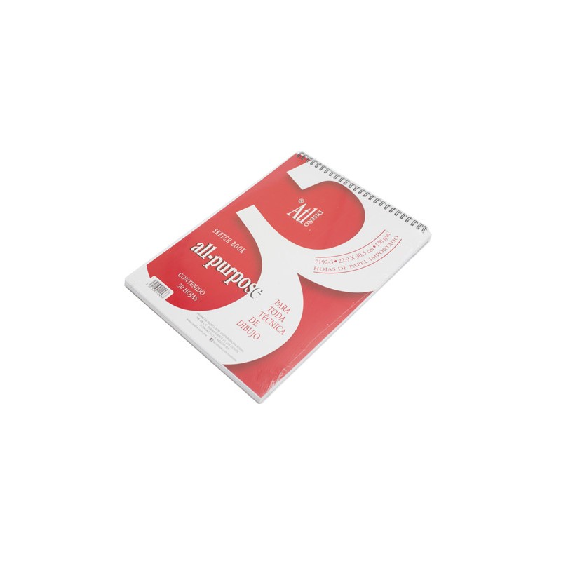 BLOCK ALL PURPOSE 795 22.9X30.5CM 30H-ATL-BLOCK O CUADERNOS