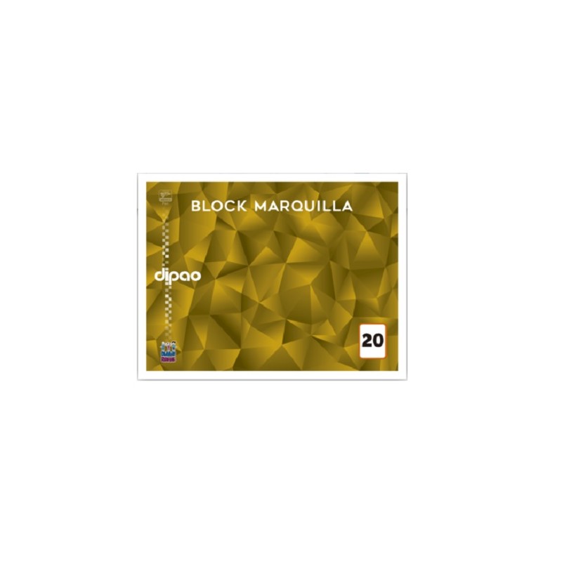 BLOCK MARQUILLA 20H 150GR 32X24.5CM-ORGANIFORMAS-BLOCK O CUADERNOS