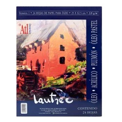 BLOCK PARA OLEO LAUTREC #1 25X32.5CM 24H 803-RODIN-BLOCK O CUADERNOS