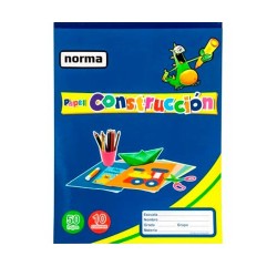 BLOCK CONSTRUCCION CHICO 50H-NORMA-PAPELES CONSTRUCCION