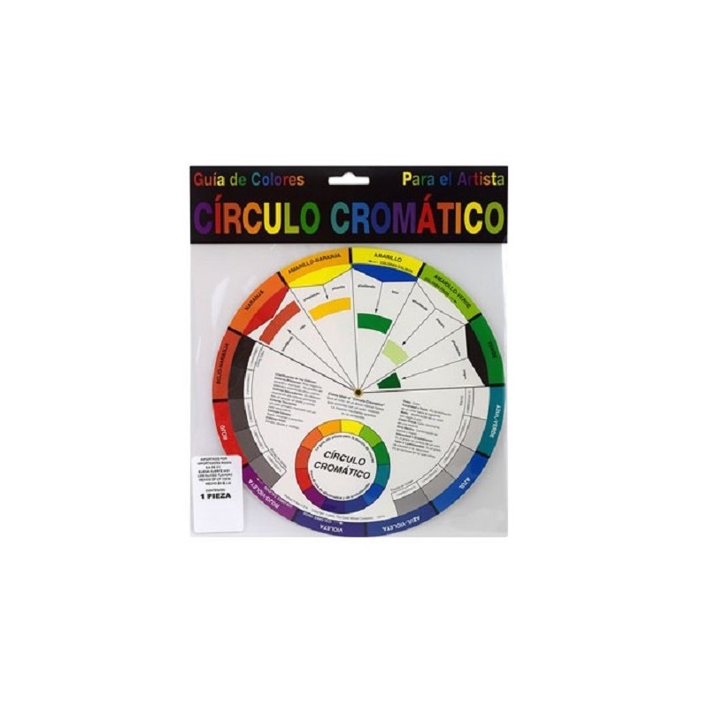 DISCO MINI CROMATICO COLOR WHEEL 13CM-RODIN-DISCO CROMATICO