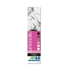 CARBONCILLO VEGETAL 7-9MM 5PZ-MECANORMA-CARBONCILLO