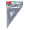 ESCUADRA CON BISEL SIN GRADUACION SEMI-PROFESIONAL 30CM-MAPED-ESCUADRA