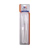 ESPATULA DE PLASTICO #3 Y #4 2PZ-RODIN-ESPATULA