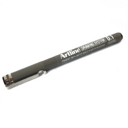 ESTILOGRAFO NEGRO-ARTLINE-ESTILOGRAFO