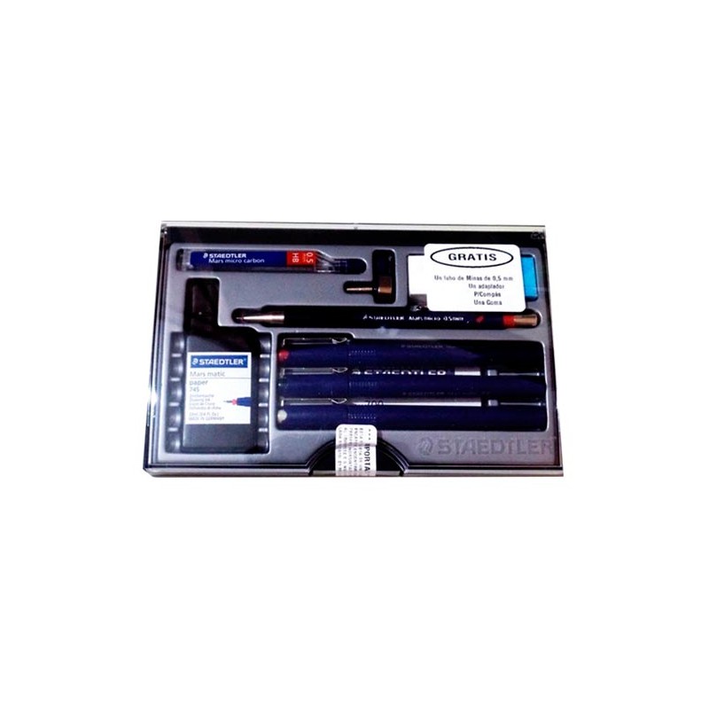 ESTILOGRAFO RECARGABLE COLLEGE 3PZ-STAEDTLER-ESTILOGRAFO