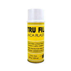 LACA PLASTICA BTE AEROSOL TRU FILM 300 420ML-TRUFILM-MEDIOS/SOLVENTES