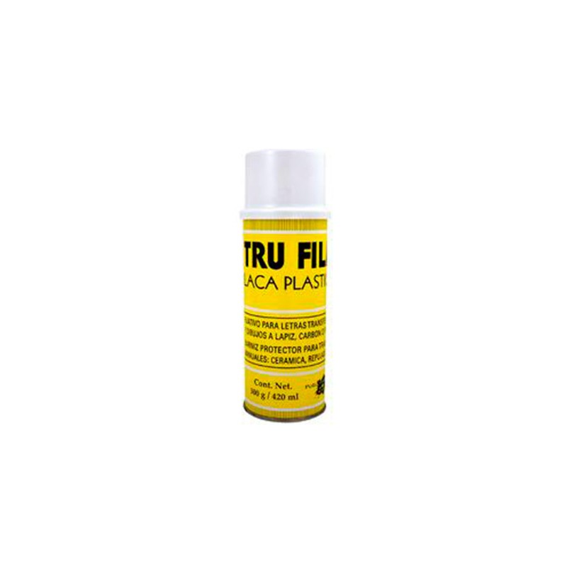 LACA PLASTICA BTE AEROSOL TRU FILM 300 420ML-TRUFILM-MEDIOS/SOLVENTES