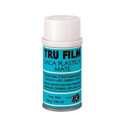 LACA PLASTICA MATE AEROSOL TRU FILM 300 420ML-TRUFILM-MEDIOS/SOLVENTES