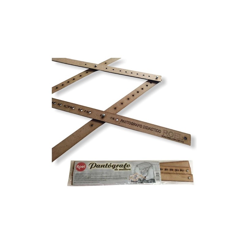 PANTOGRAFO DE MADERA-ROEL-PANTOGRAFO