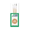PINCEL PELO DE CAMELLO  DIAMOND 3PZ NO.1,3 Y 5-MECANORMA-PINCEL